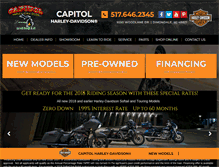 Tablet Screenshot of capitolhd.com